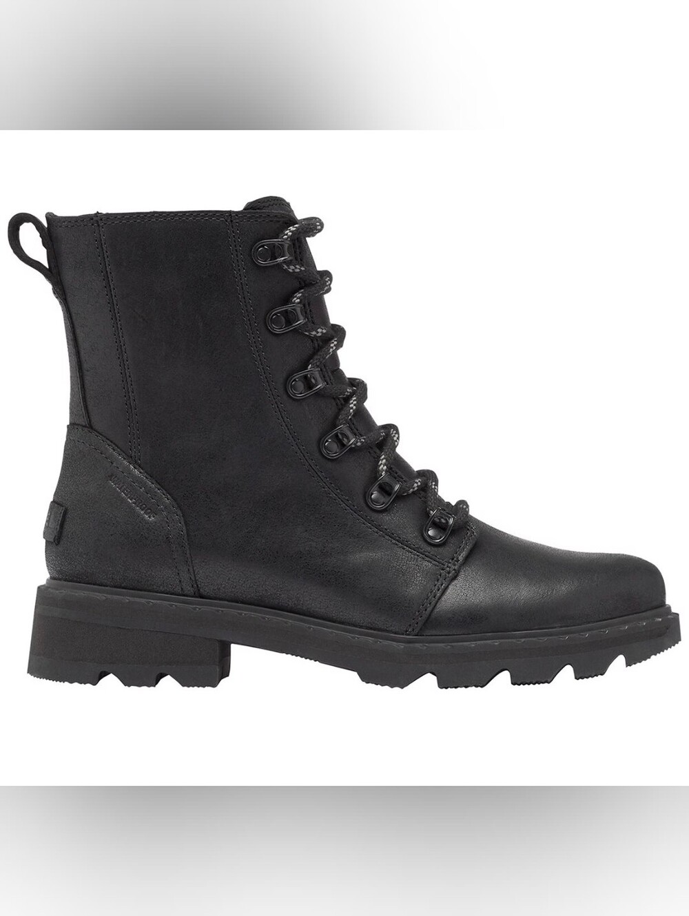 SOREL Lennox Waterproof Lace-Up combat boots